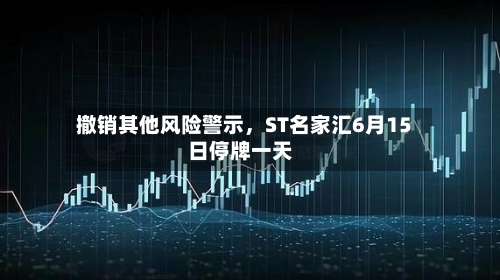 撤销其他风险警示，ST名家汇6月15日停牌一天-第2张图片