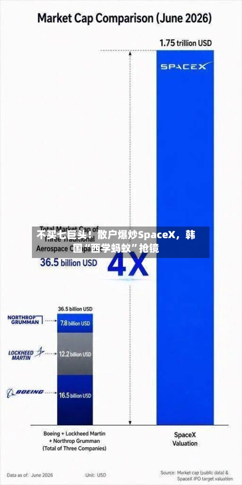 不买七巨头！散户爆炒SpaceX，韩国“西学蚂蚁	”抢镜-第2张图片