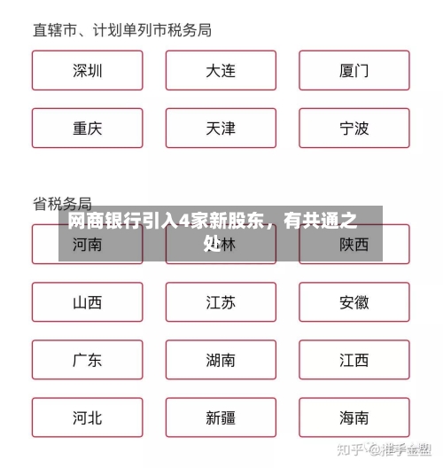 网商银行引入4家新股东，有共通之处-第2张图片