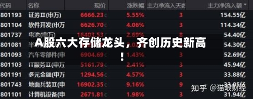 A股六大存储龙头	，齐创历史新高！-第3张图片