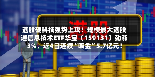 港股硬科技强势上攻！规模最大港股通信息技术ETF华宝（159131）劲涨3%，近4日连续“吸金	”5.7亿元！-第2张图片