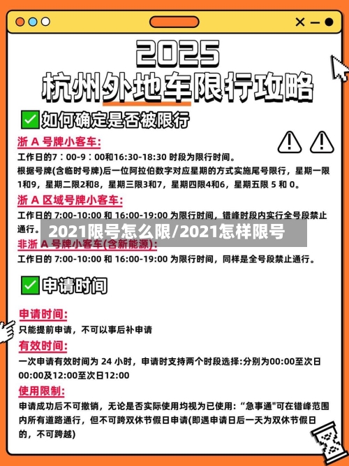 2021限号怎么限/2021怎样限号-第2张图片