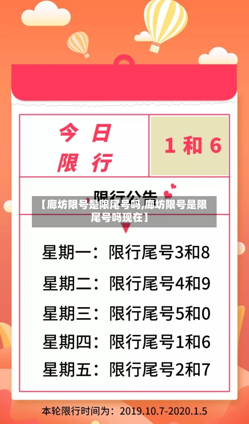 【廊坊限号是限尾号吗,廊坊限号是限尾号吗现在】