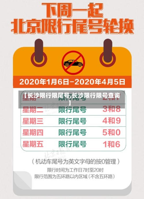 【长沙限行限尾号,长沙限行限号查询】