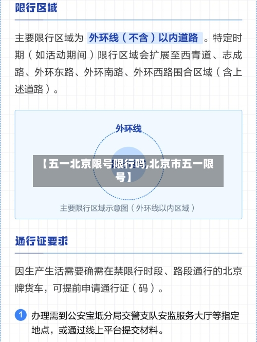 【五一北京限号限行吗,北京市五一限号】-第2张图片