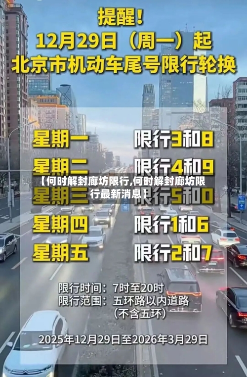 【何时解封廊坊限行,何时解封廊坊限行最新消息】-第2张图片