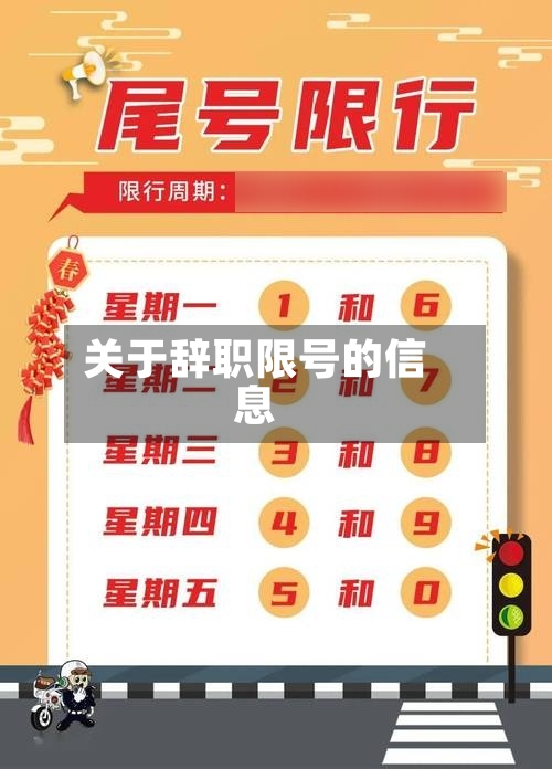 关于辞职限号的信息