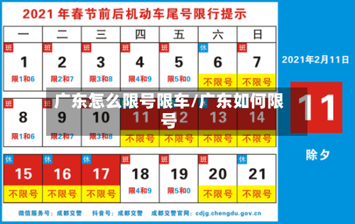 广东怎么限号限车/广东如何限号-第3张图片