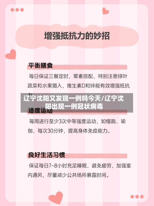 辽宁沈阳又发现一例吗今天/辽宁沈阳出现一例冠状病毒-第2张图片