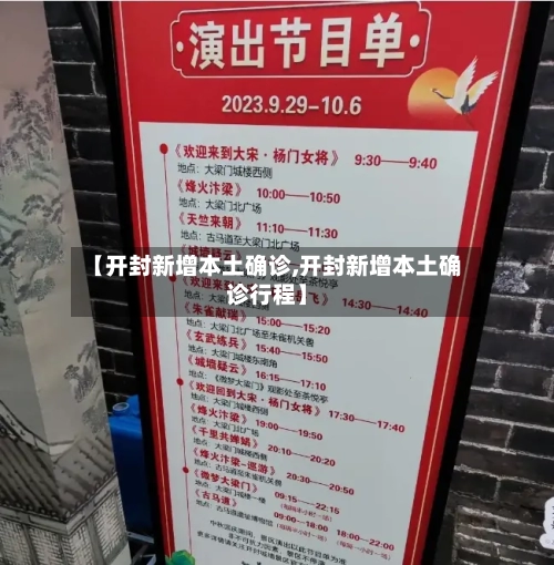【开封新增本土确诊,开封新增本土确诊行程】-第3张图片
