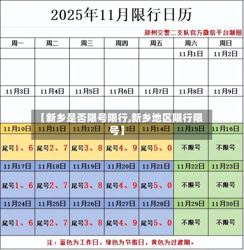 【新乡是否限号限行,新乡地区限行限号】