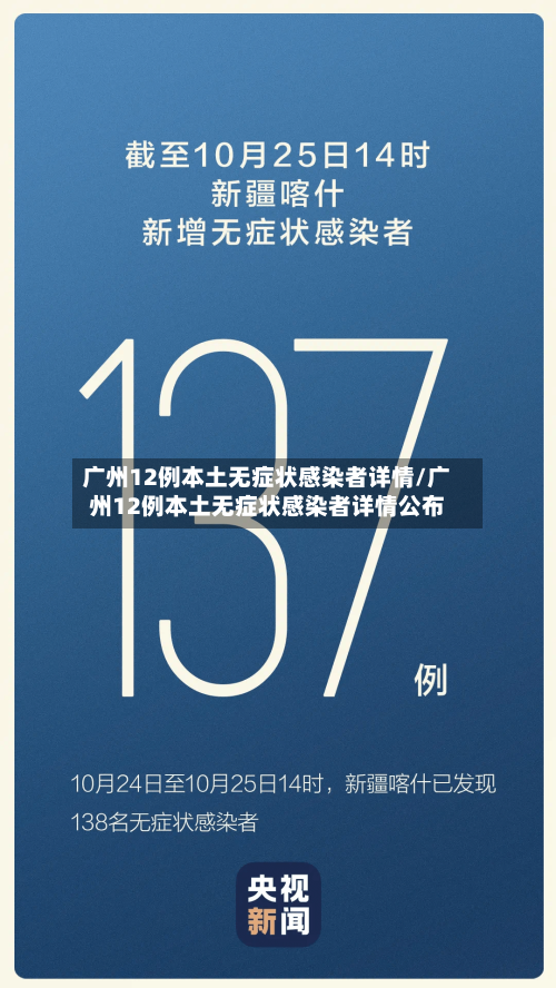 广州12例本土无症状感染者详情/广州12例本土无症状感染者详情公布-第2张图片