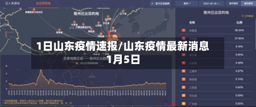 1日山东疫情速报/山东疫情最新消息1月5日-第3张图片