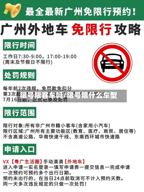 限号限客车吗/限号限什么车型-第2张图片