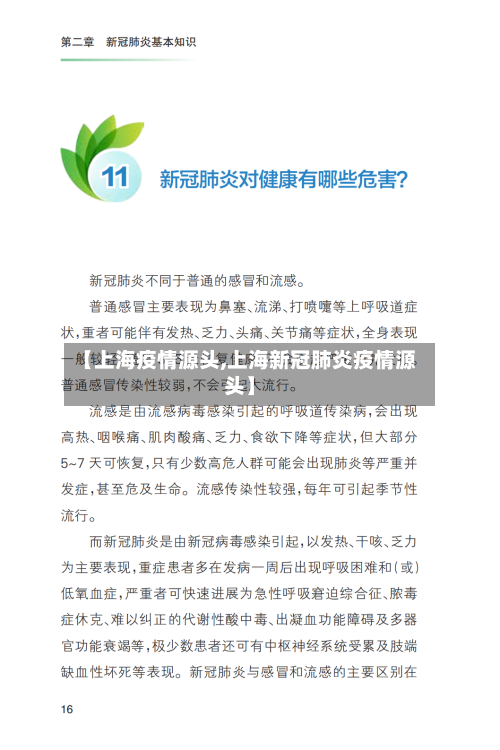 【上海疫情源头,上海新冠肺炎疫情源头】-第2张图片