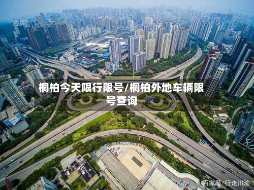 桐柏今天限行限号/桐柏外地车辆限号查询-第3张图片
