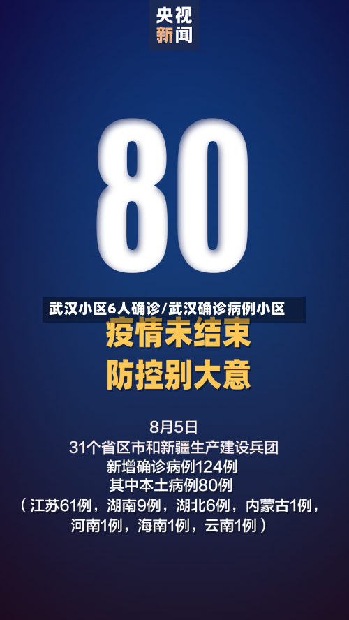 武汉小区6人确诊/武汉确诊病例小区