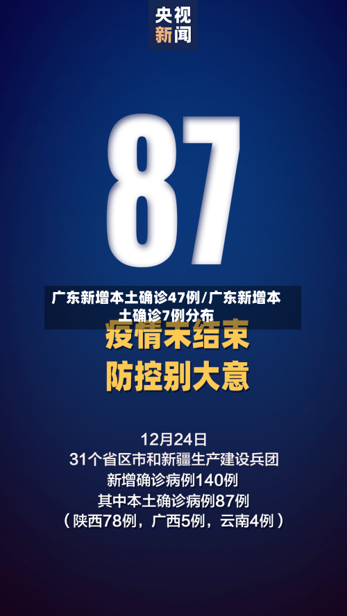 广东新增本土确诊47例/广东新增本土确诊7例分布