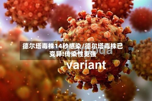 德尔塔毒株14秒感染/德尔塔毒株已变异!传染性更强-第3张图片