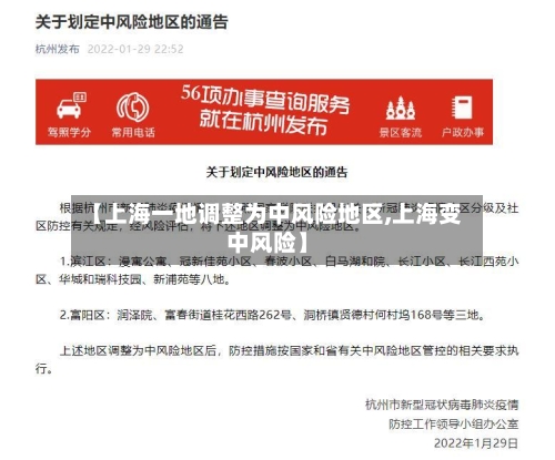 【上海一地调整为中风险地区,上海变中风险】-第2张图片