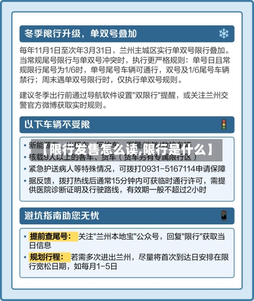 【限行发售怎么读,限行是什么】
