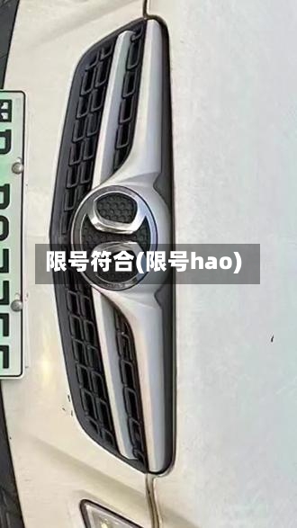 限号符合(限号hao)-第2张图片