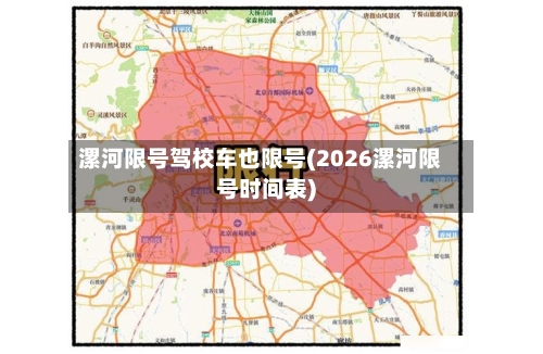 漯河限号驾校车也限号(2026漯河限号时间表)-第3张图片