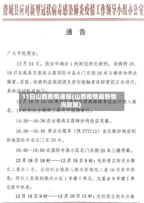 11日山西疫情速报(山西疫情最新情况政策)-第2张图片